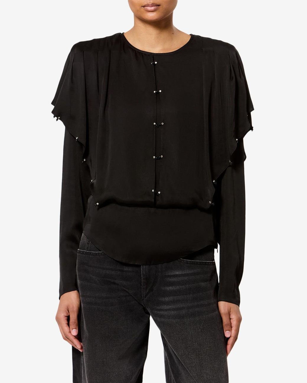 Isabel Marant Black Brema Blouse