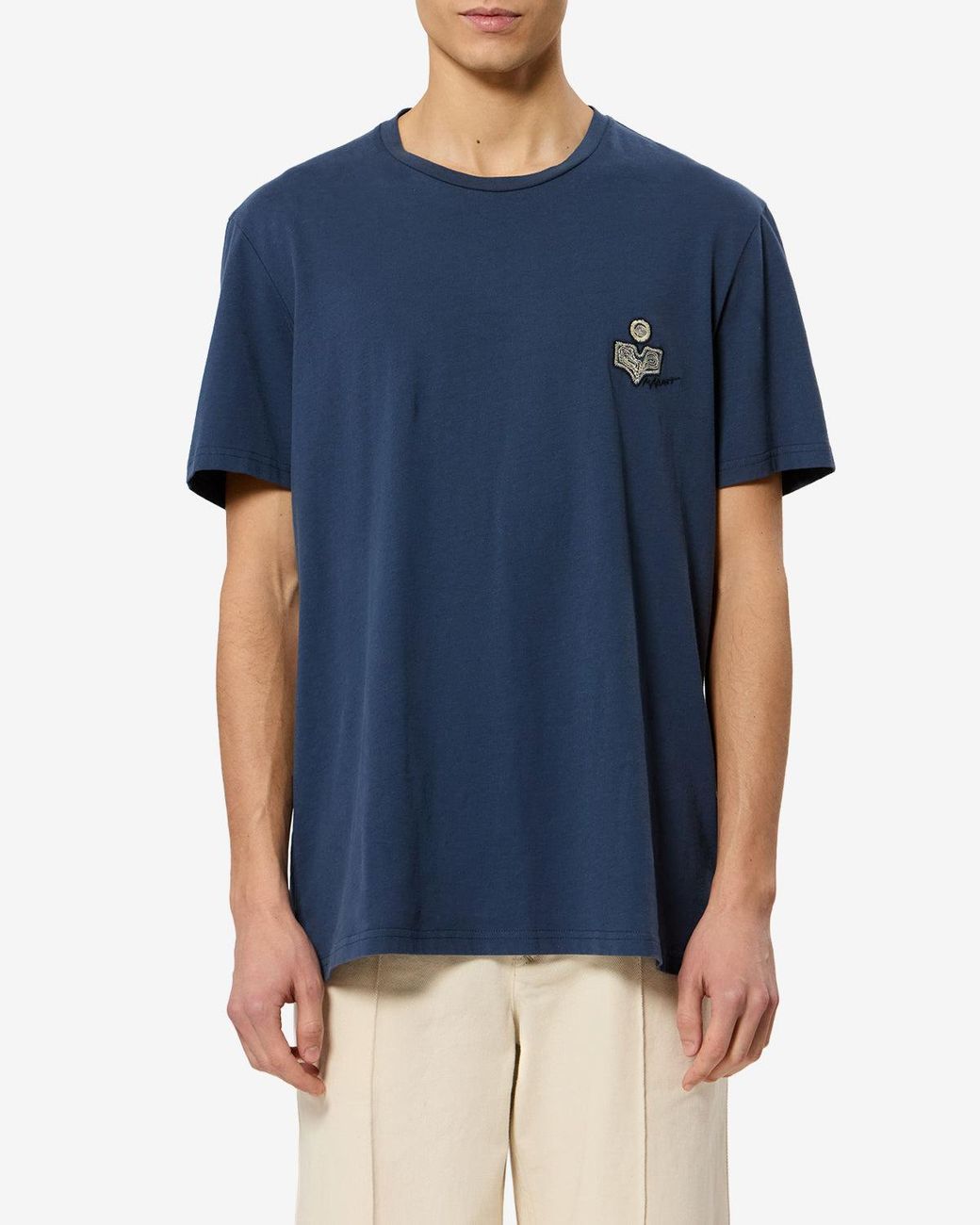 Isabel Marant Blue Honoré T-Shirt for men