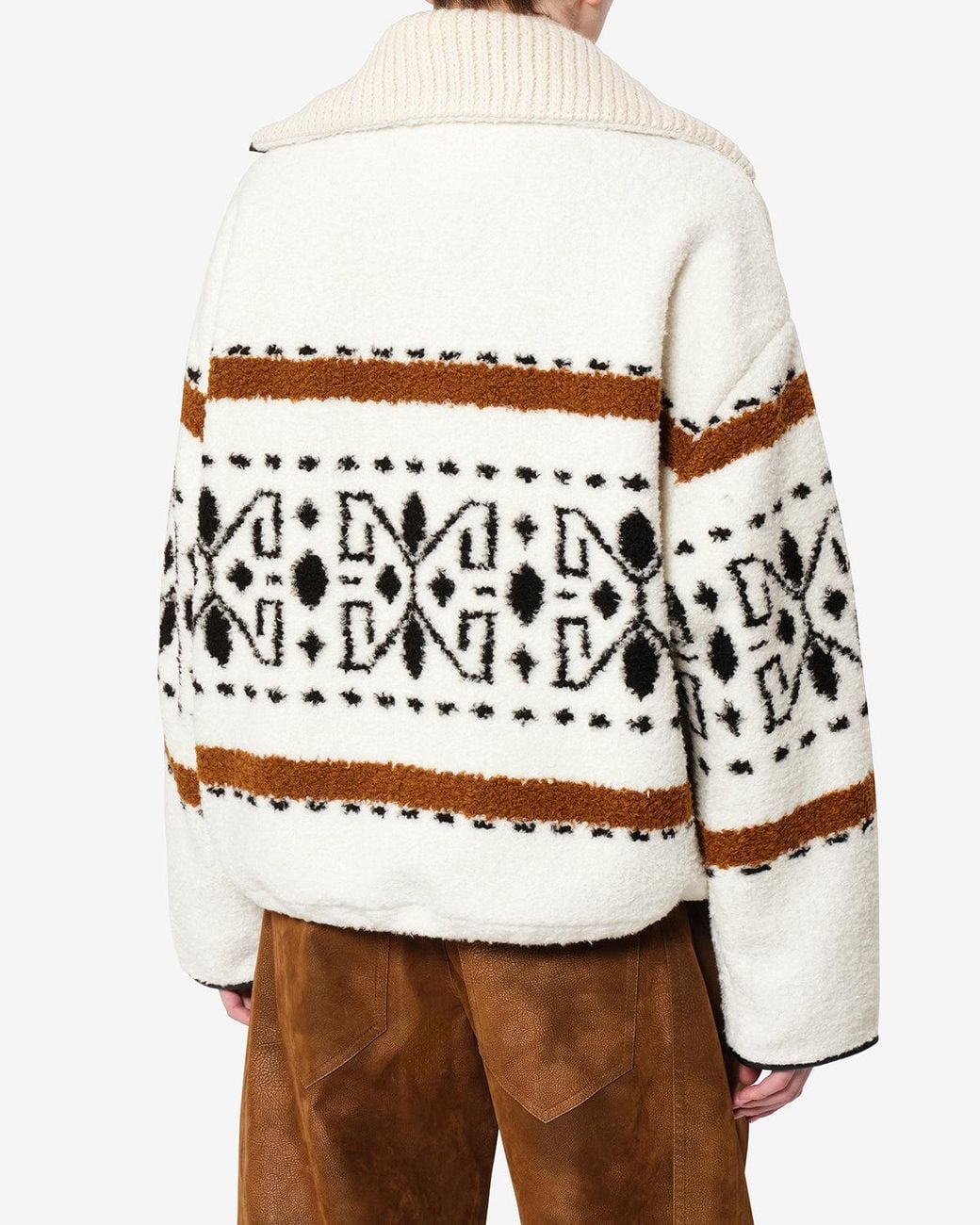 Isabel Marant White Lijka Coat