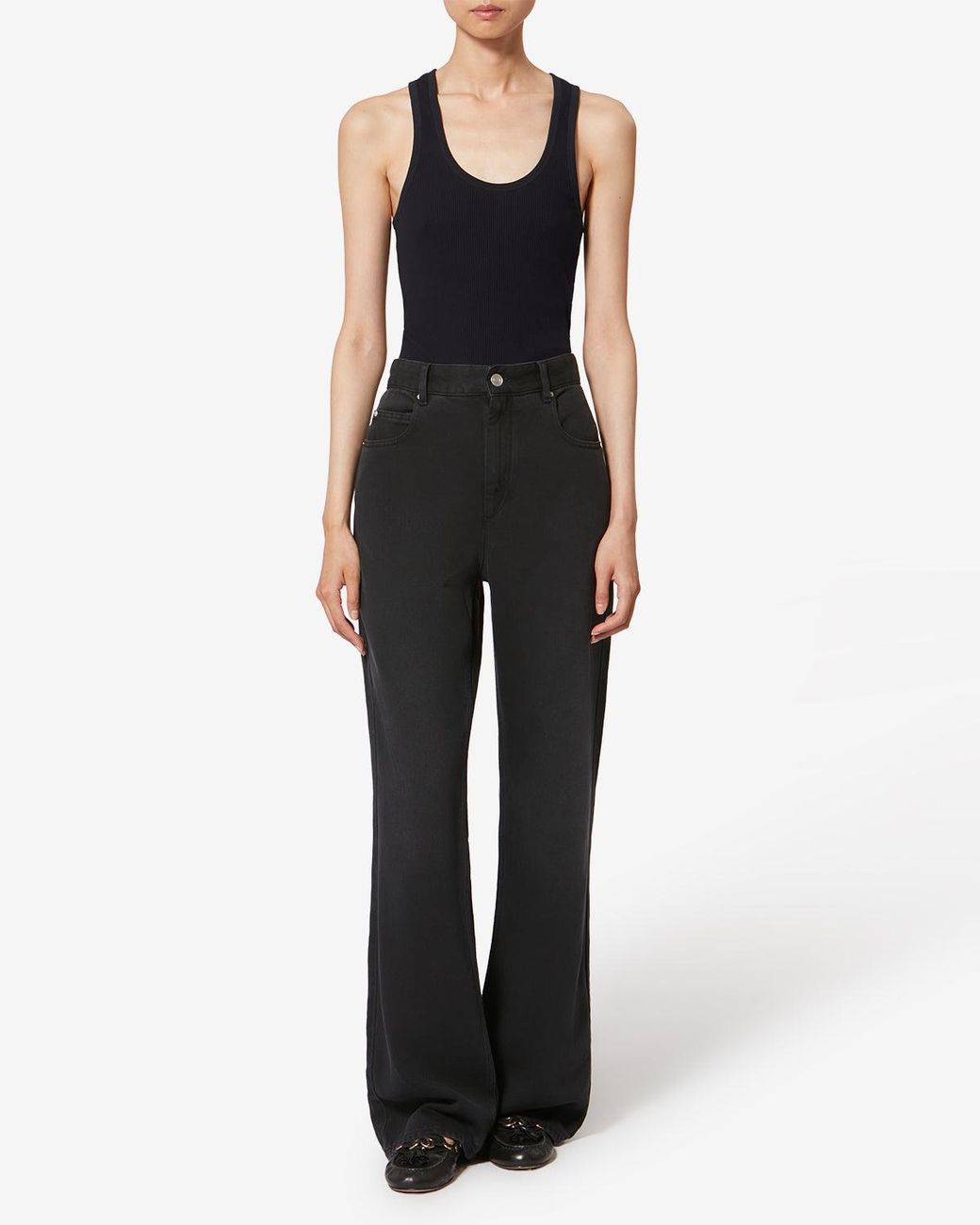 Isabel Marant Black Thea Tank Top