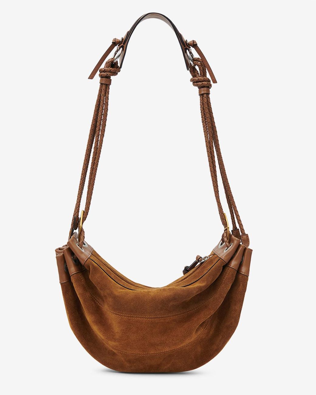 Isabel Marant Brown Maia Medium Suede Bag