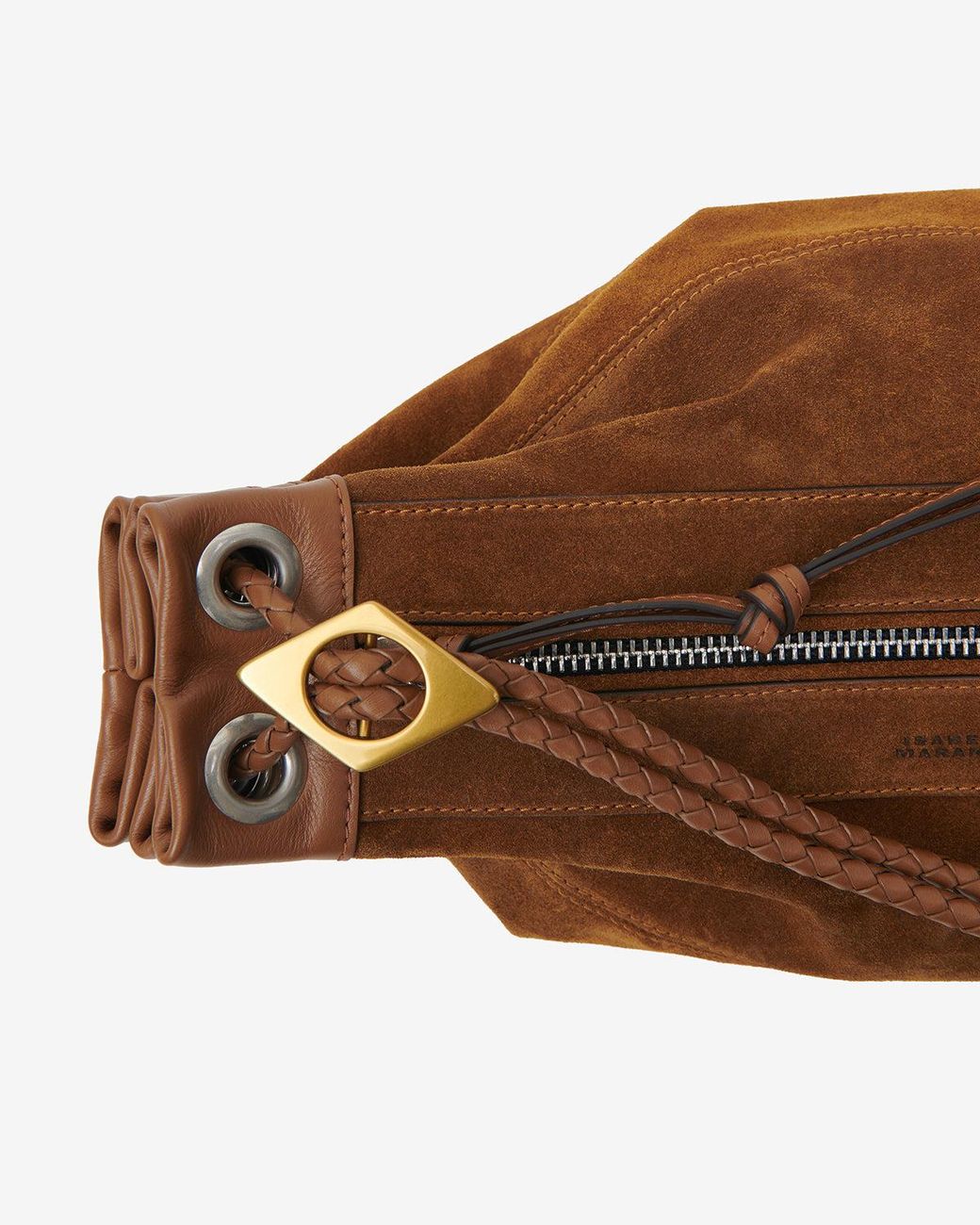 Isabel Marant Brown Maia Medium Suede Bag
