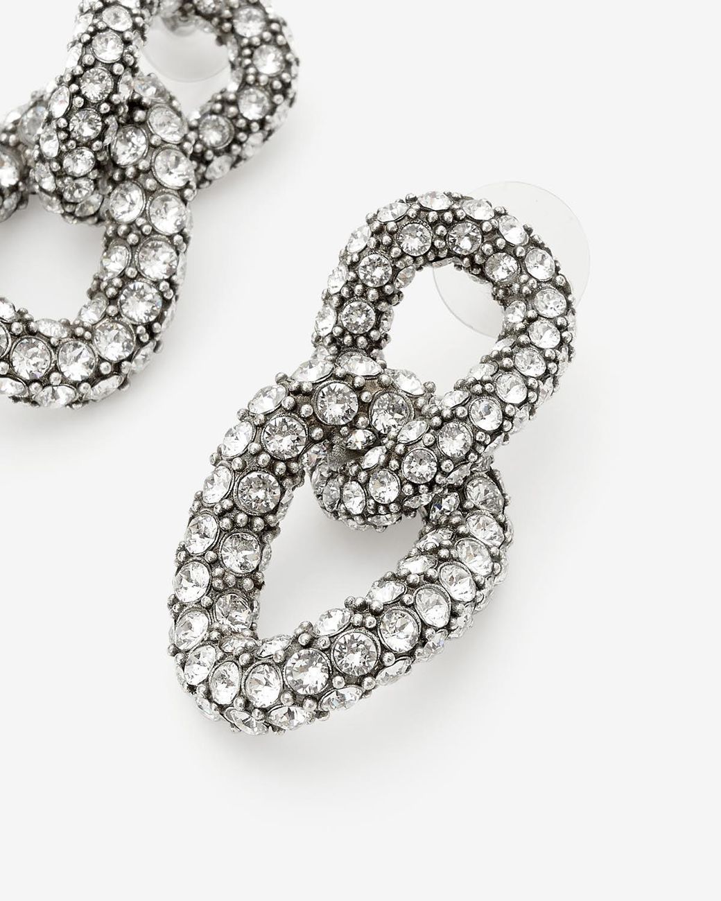 Orecchini Funky Ring di Isabel Marant in White