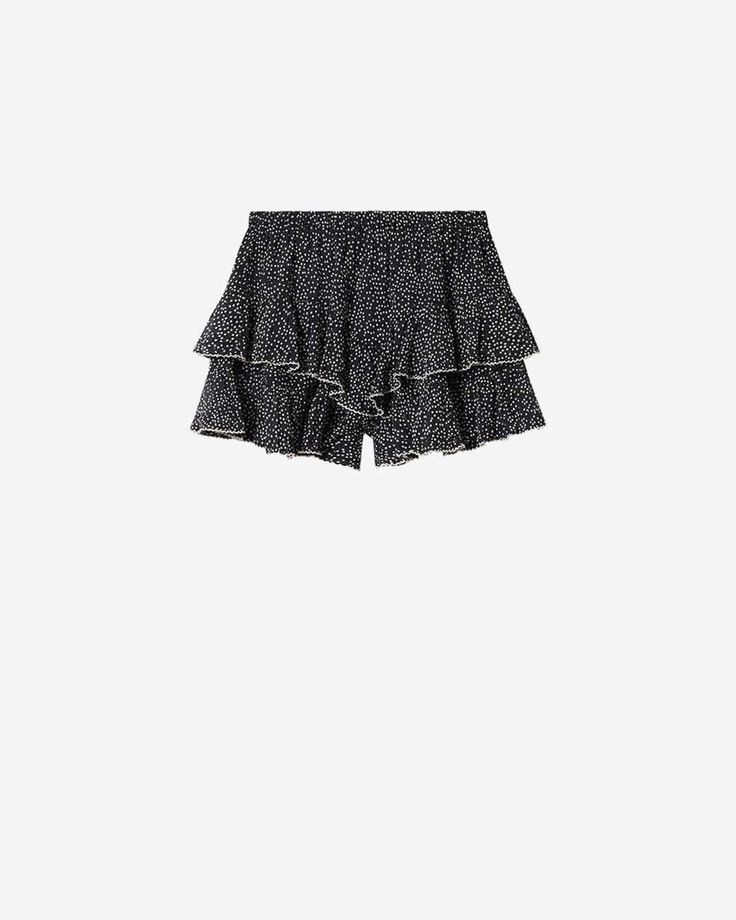 Isabel Marant Black Jocadia Shorts