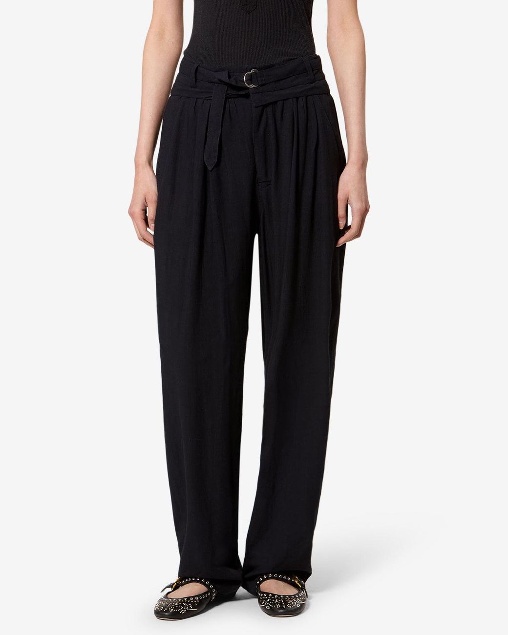 Isabel Marant Black Celia Pants