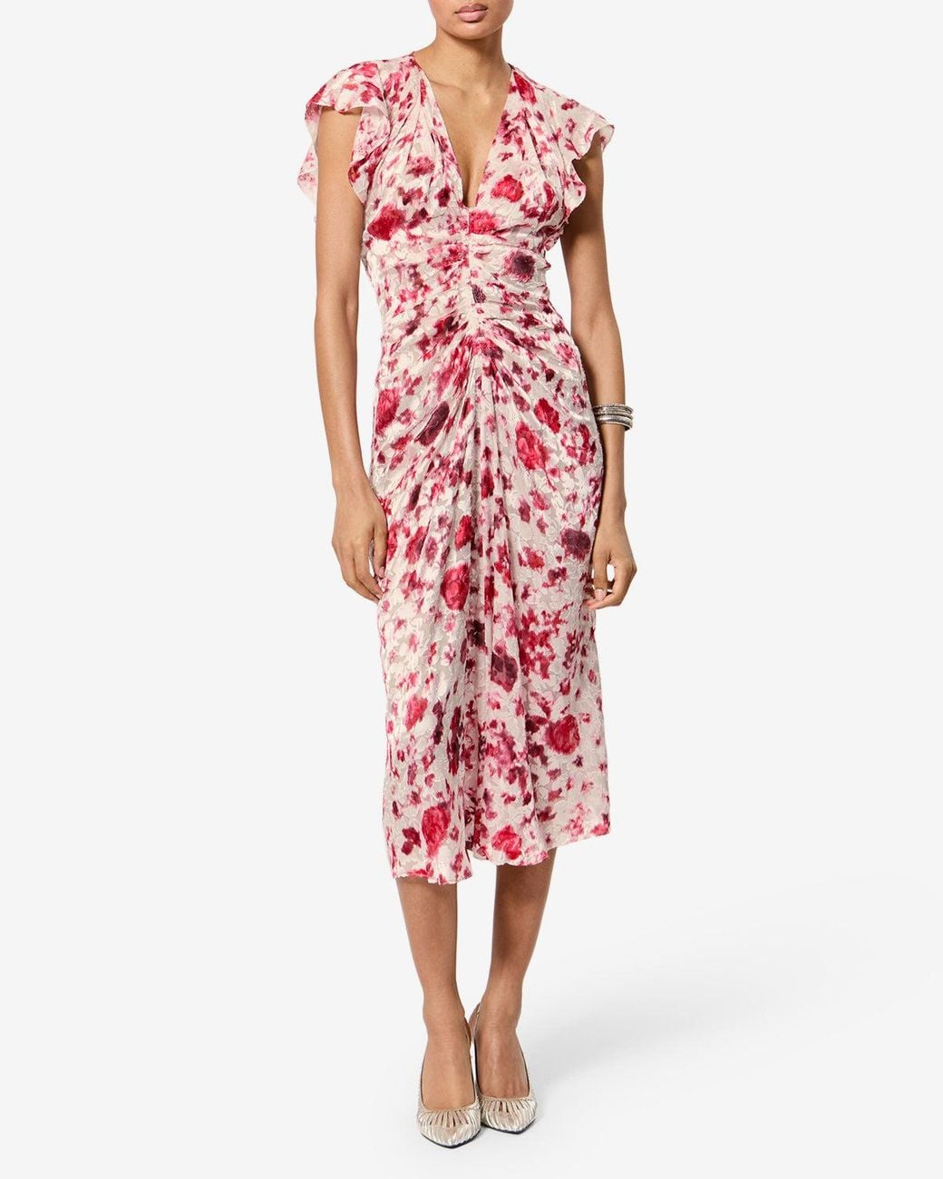 Isabel Marant White Lyndsay Dress