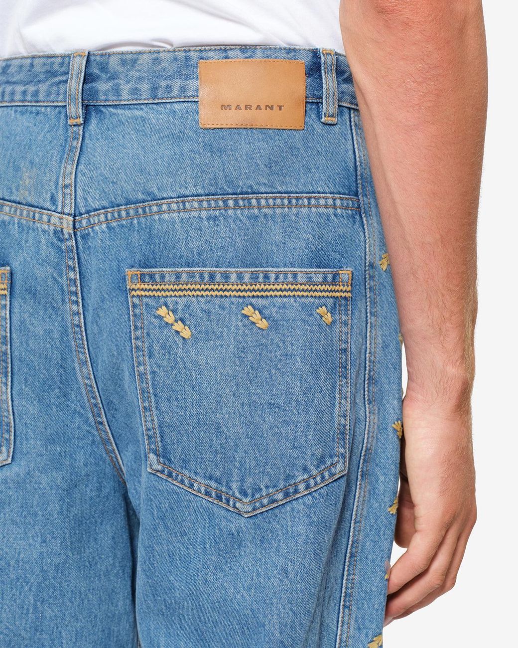 Isabel Marant Blue Jorian Jeans for men