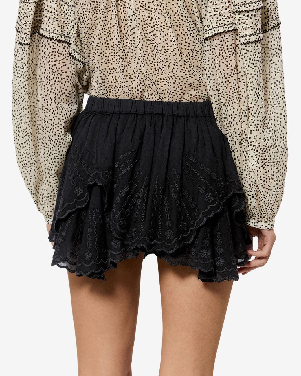 Isabel Marant Black Layale Shorts