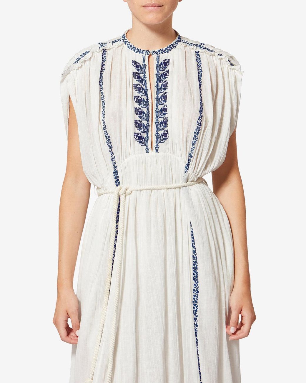 Isabel Marant White Liviane Dress
