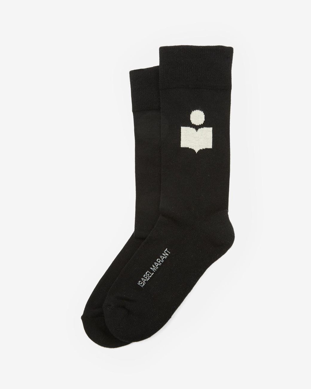 Isabel Marant Black Siloki Socks for men