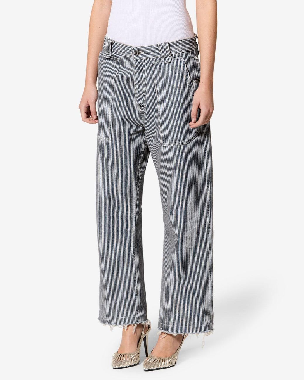 Isabel Marant Gray Ermina Pants
