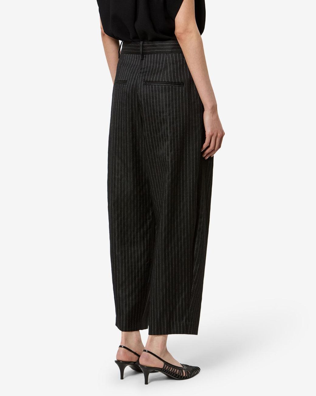 Isabel Marant Black Janice Wool Pants