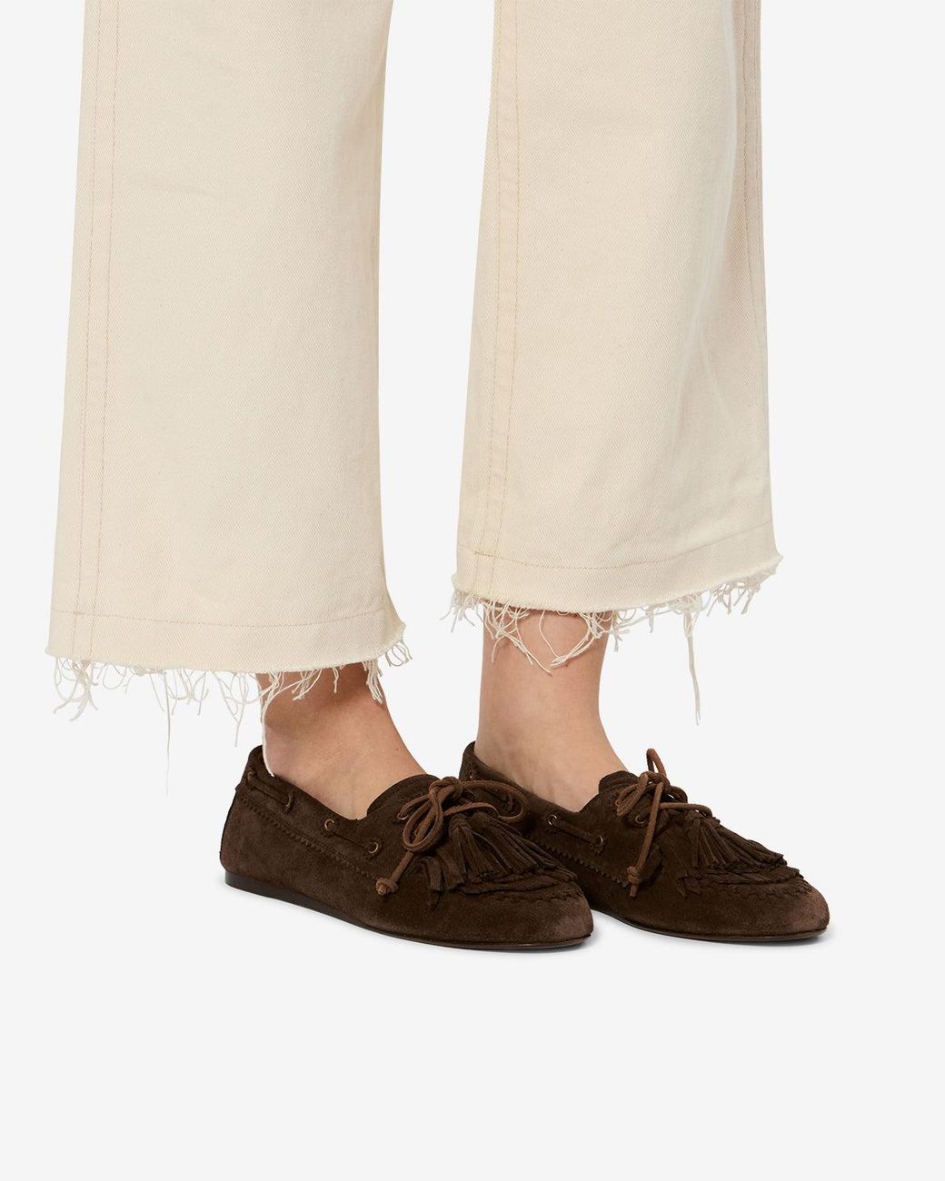 Isabel Marant Brown Fersi Loafers