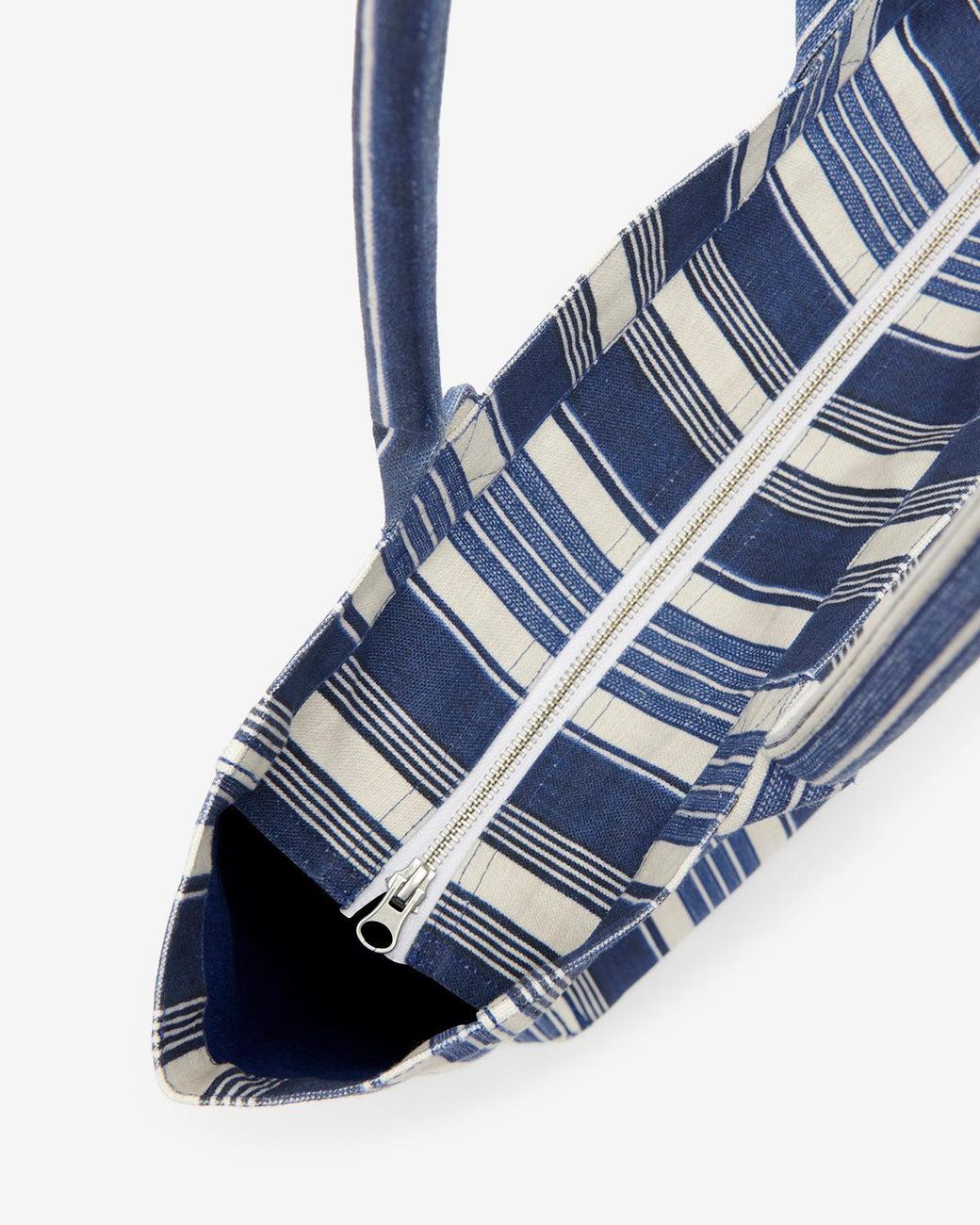 Isabel Marant Blue Yenky Zipped Tote Bag