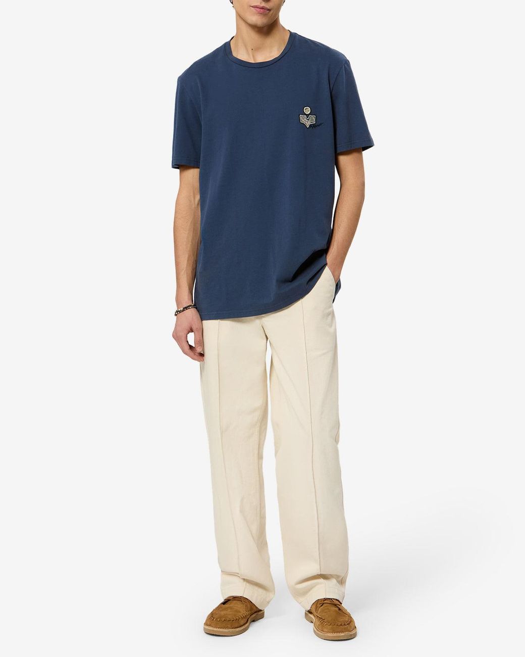 Isabel Marant Blue Honoré T-Shirt for men
