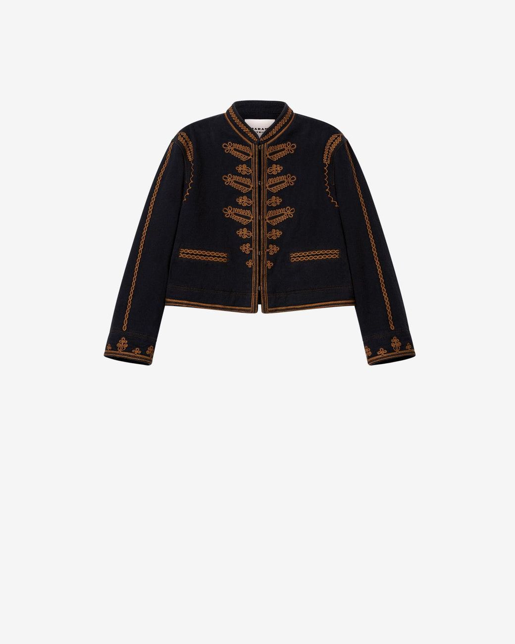 Isabel Marant Black Emalia Denim Jacket