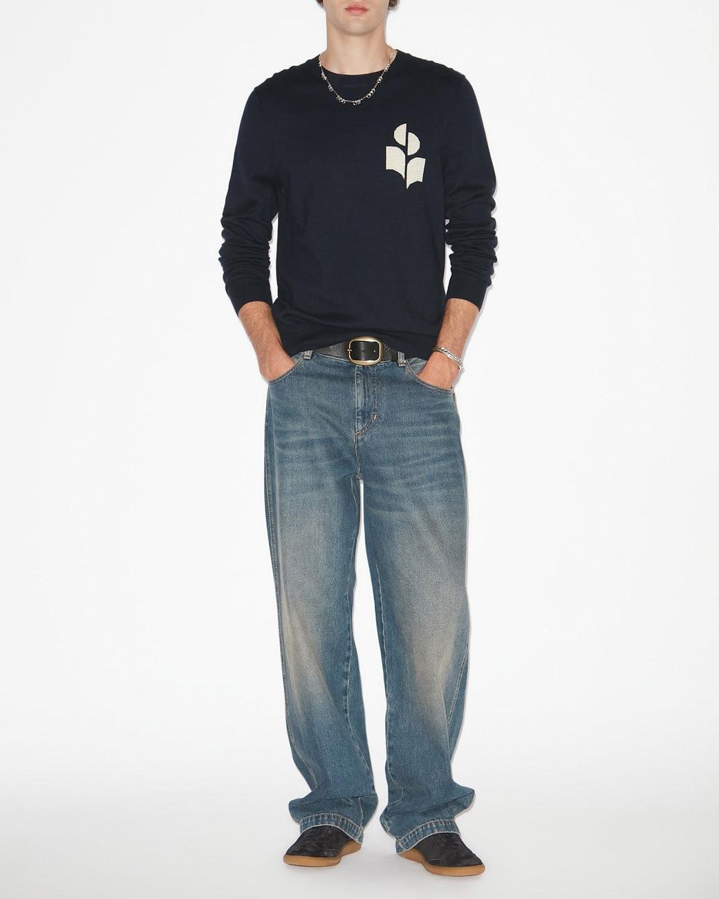 Isabel Marant Pullover Evans in Blue für Herren