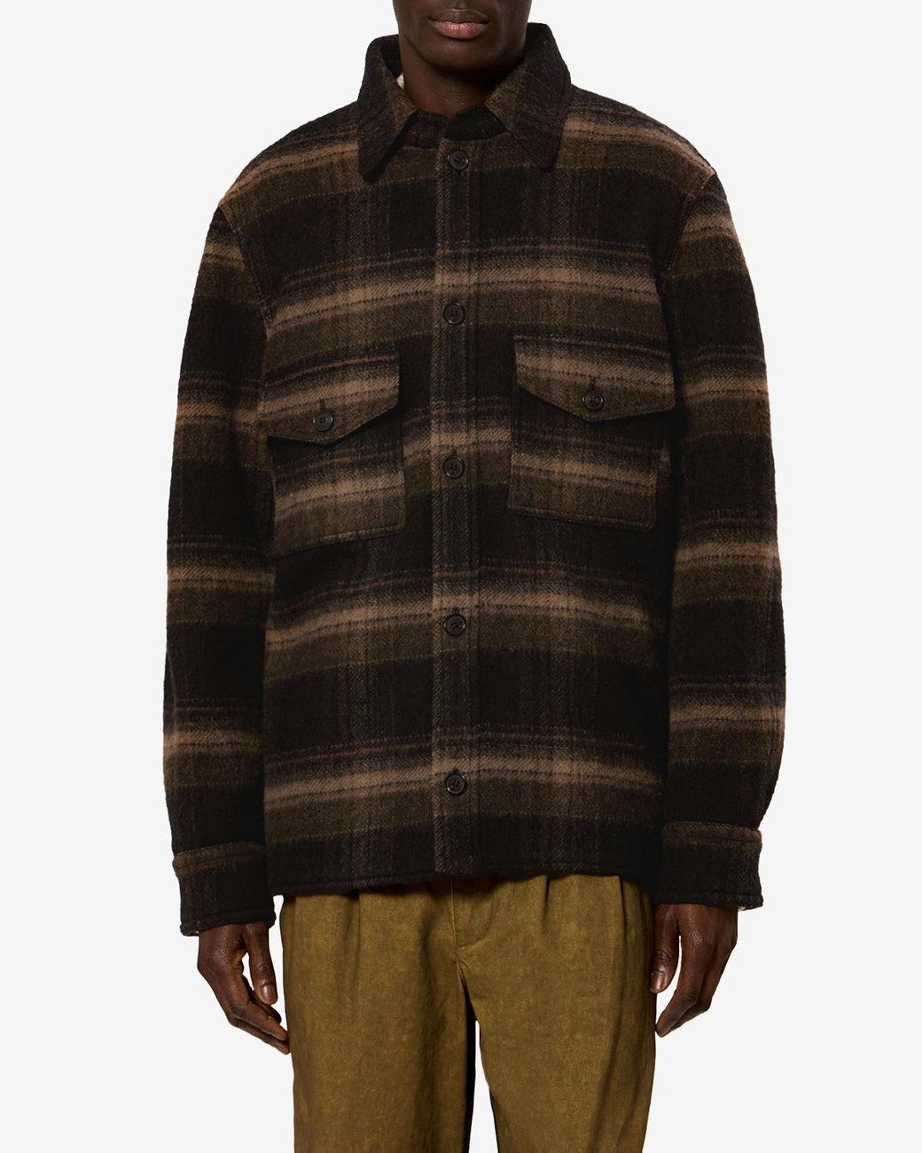 Isabel Marant Black Kervon Wool Jacket for men