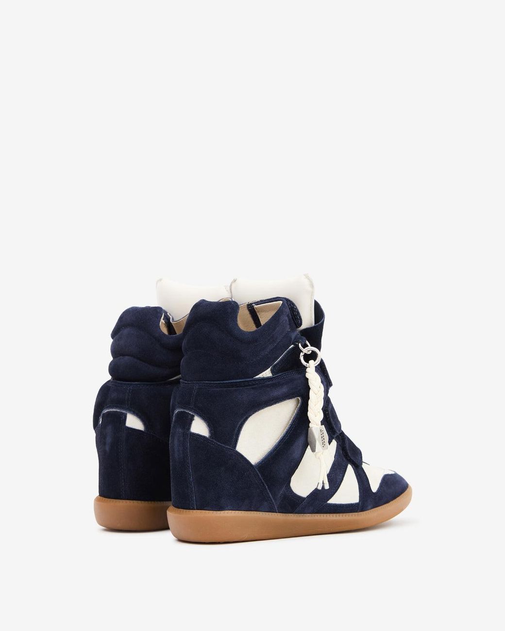 Isabel Marant Blue Bekett Ring Sneakers