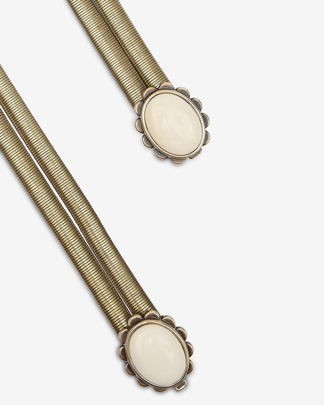 Isabel Marant White Twina Belt