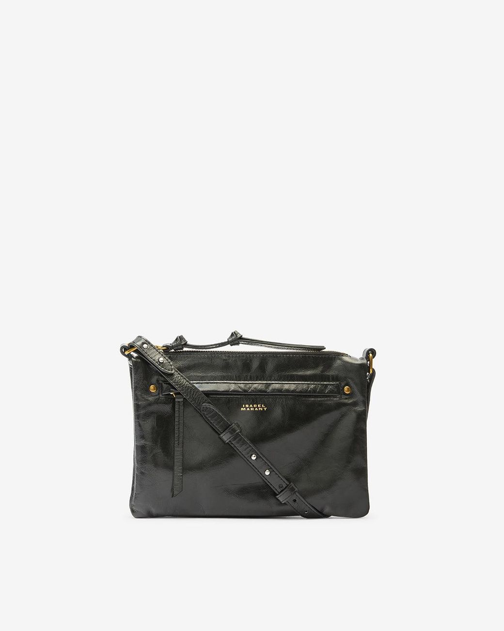Isabel Marant Black Winna Duo Leather Bag
