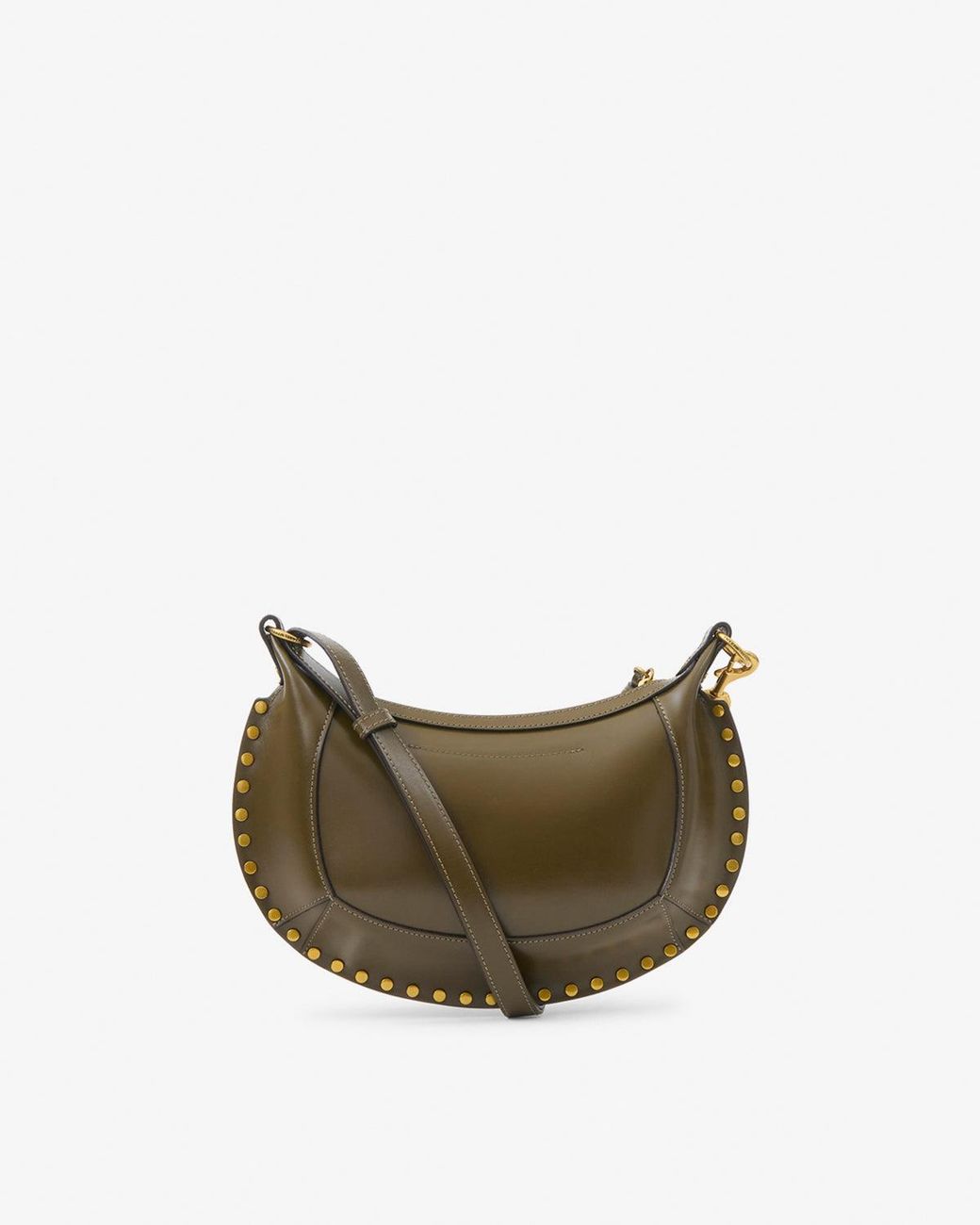 Isabel Marant Green Oskan Moon Bag