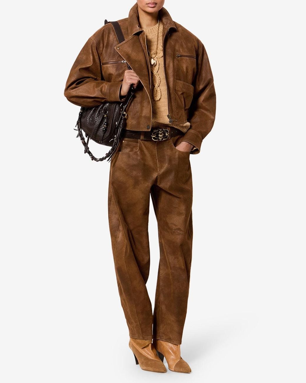Isabel Marant Brown Belky Pants