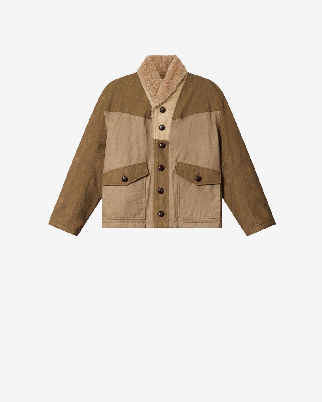 Isabel Marant Natural Toswald Coat for men