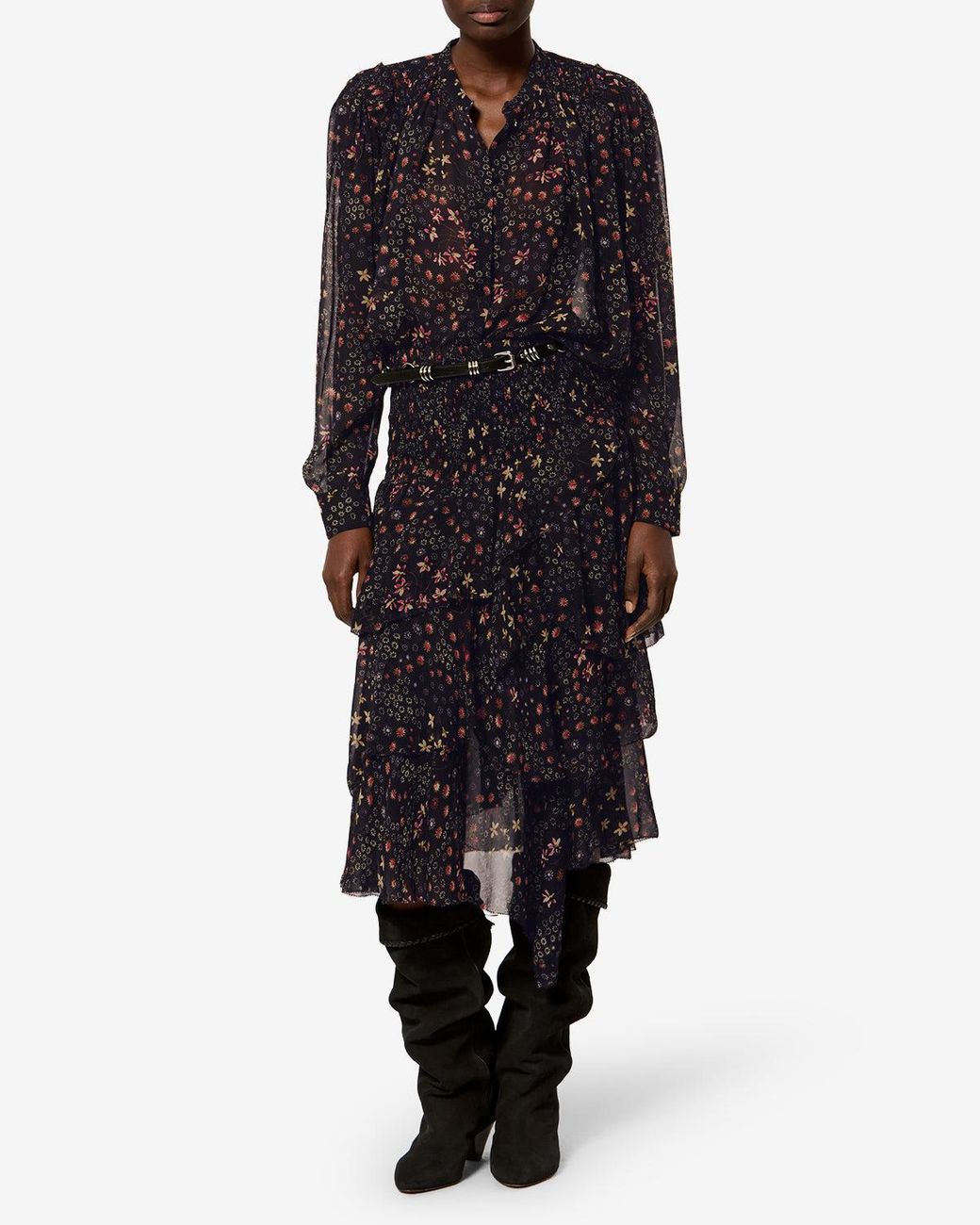 Isabel Marant Black Florine Blouse