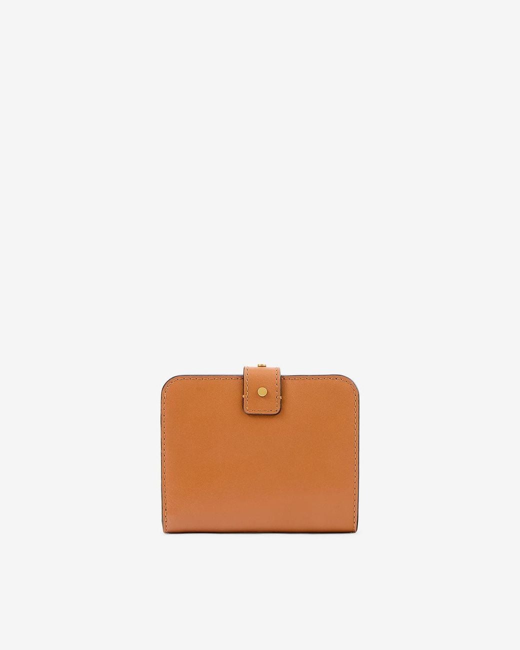 Isabel Marant White Oskan Leather Wallet