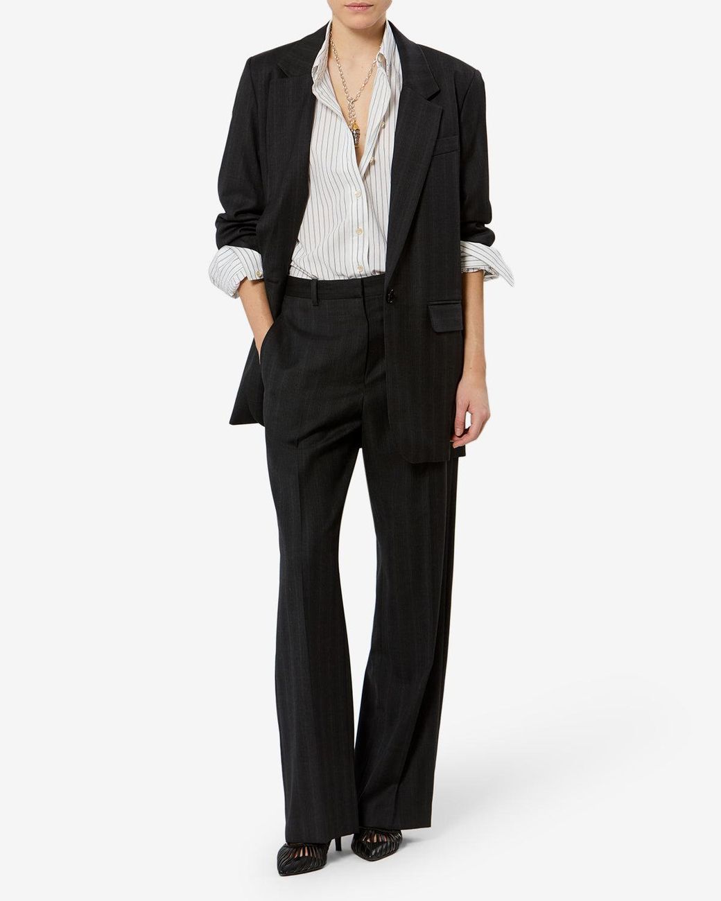 Isabel Marant Black Nerix Wool Jacket