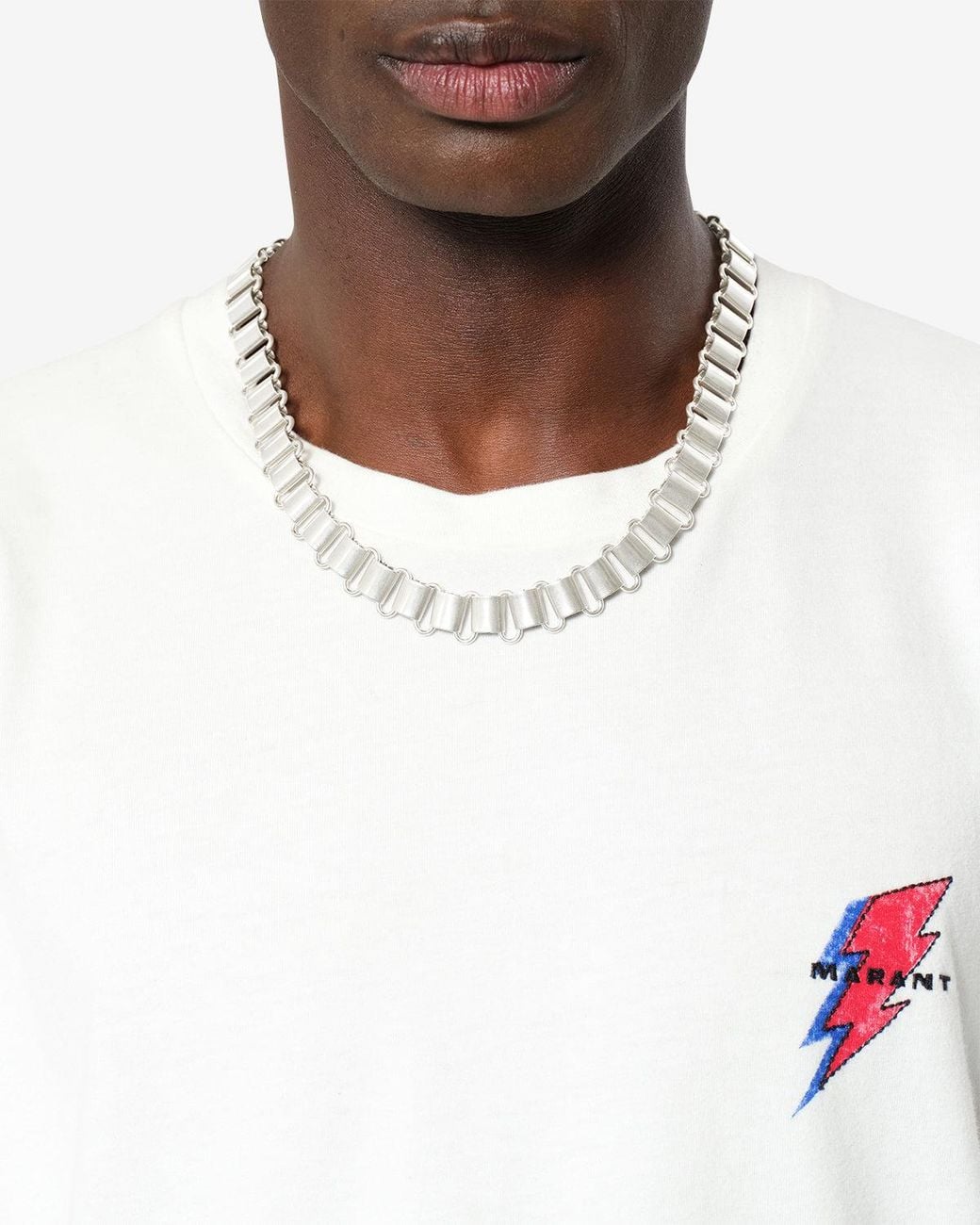 Isabel Marant White Heresonh Necklace for men