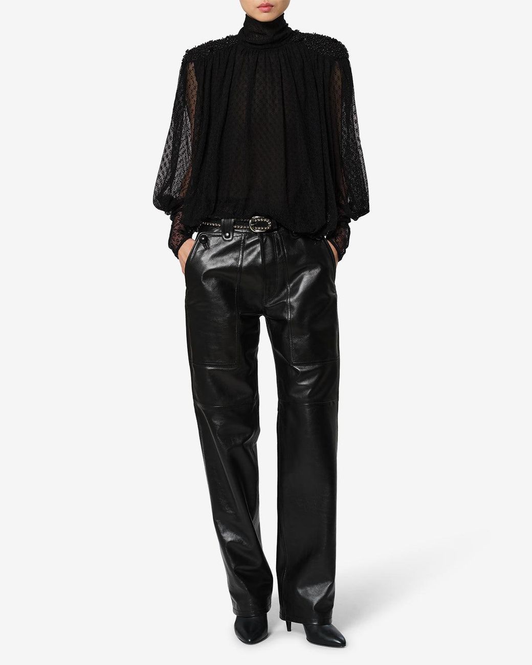 Isabel Marant Black Oeste Blouse