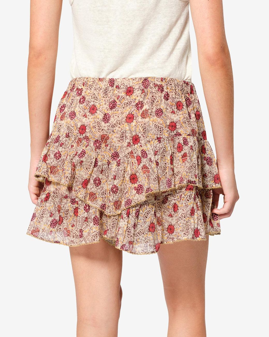 Isabel Marant White Jocadia Shorts