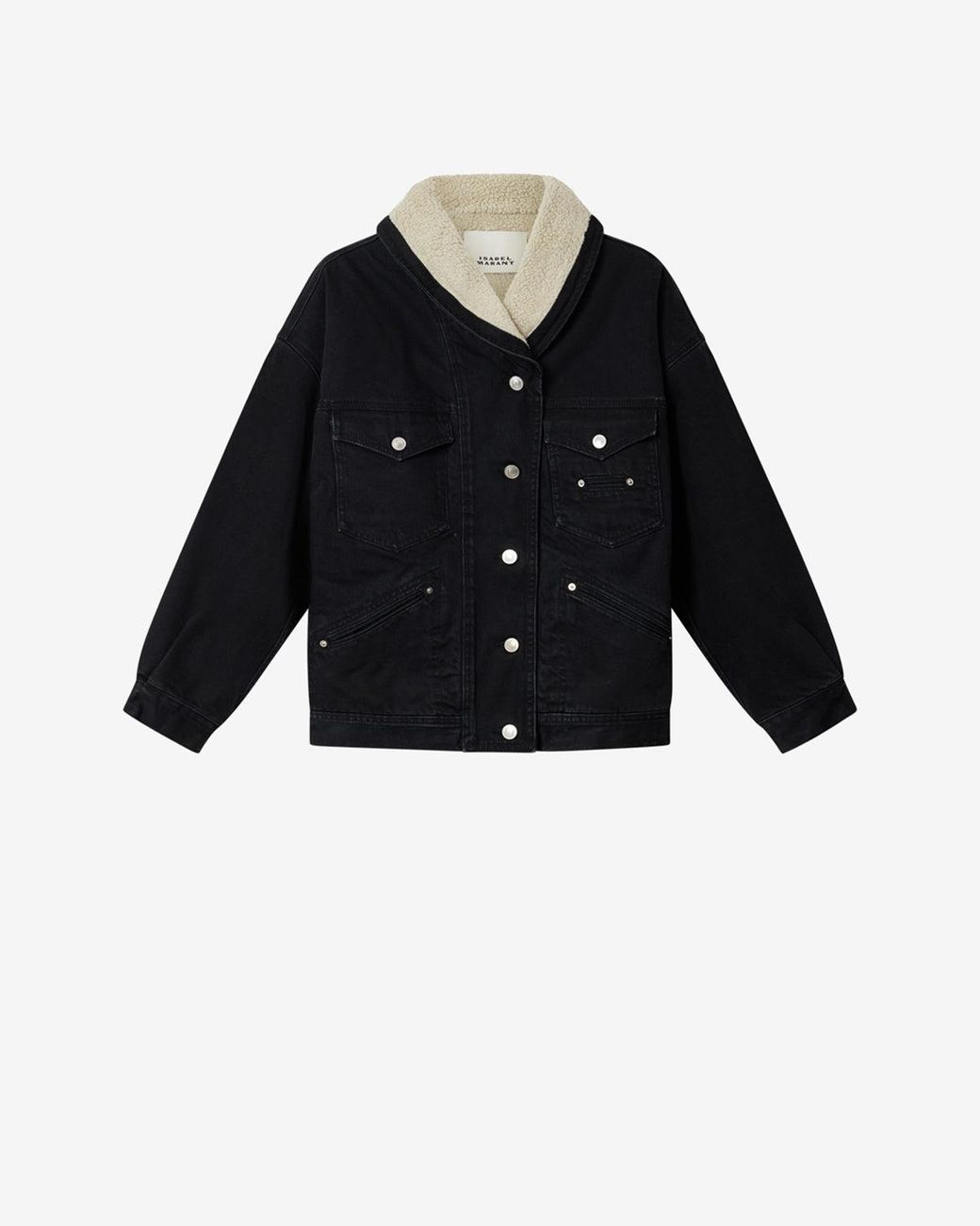 Isabel Marant Black Pimia Denim Jacket