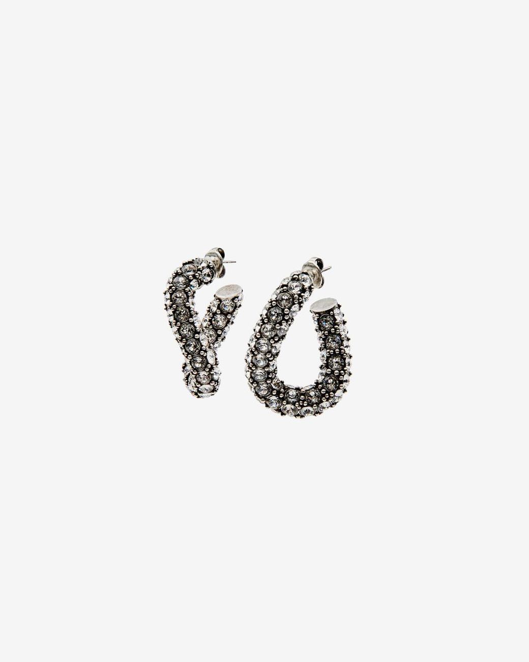 Isabel Marant Black Funky Ring Earrings