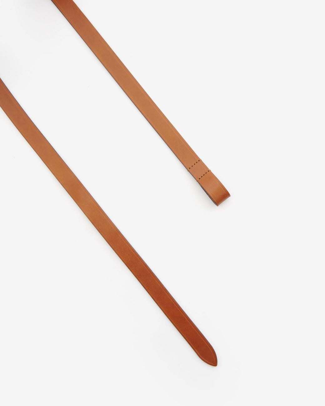 Isabel Marant Brown Kirka Calfskin Leather Belt