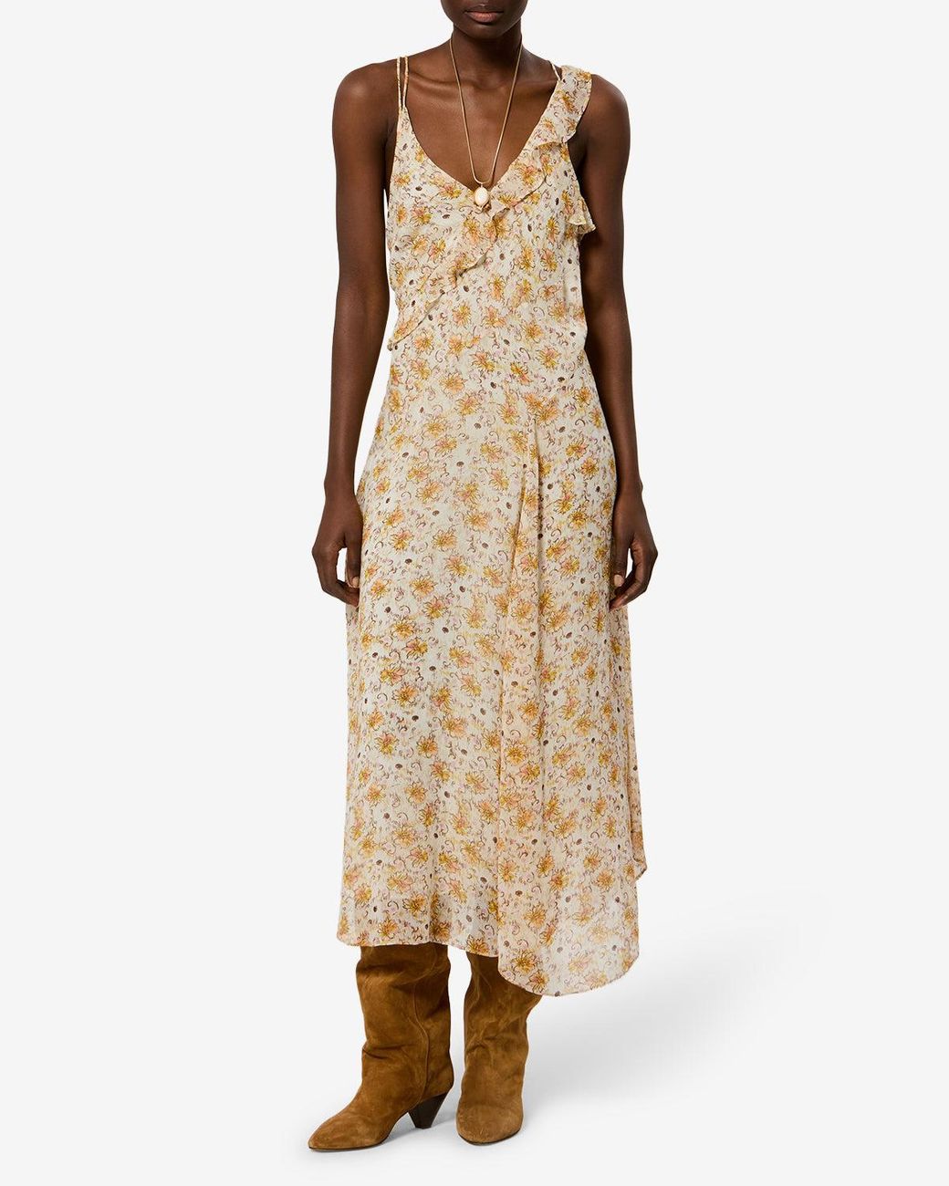 Isabel Marant White Luxie Dress