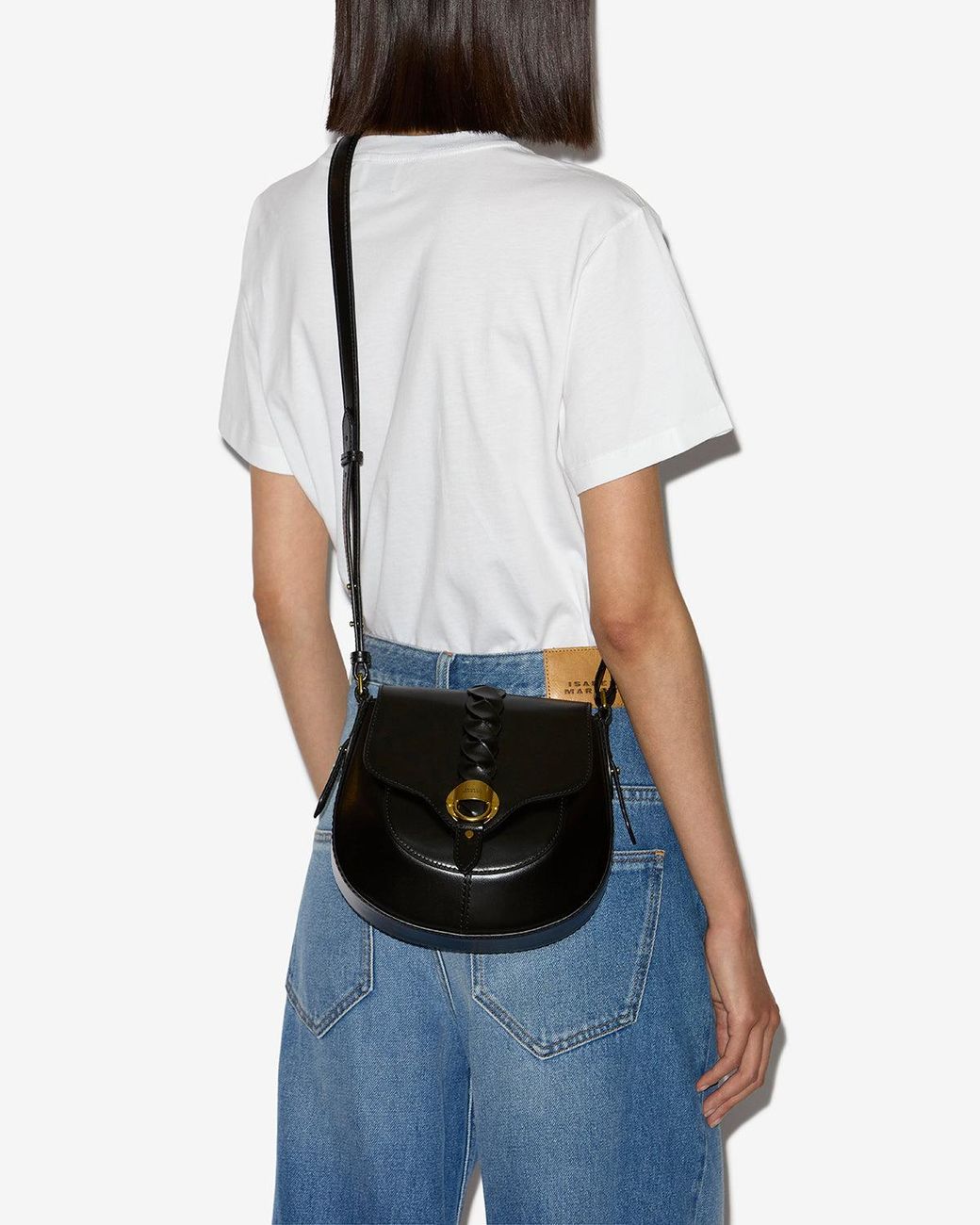 Borsa Altay Small di Isabel Marant in Black