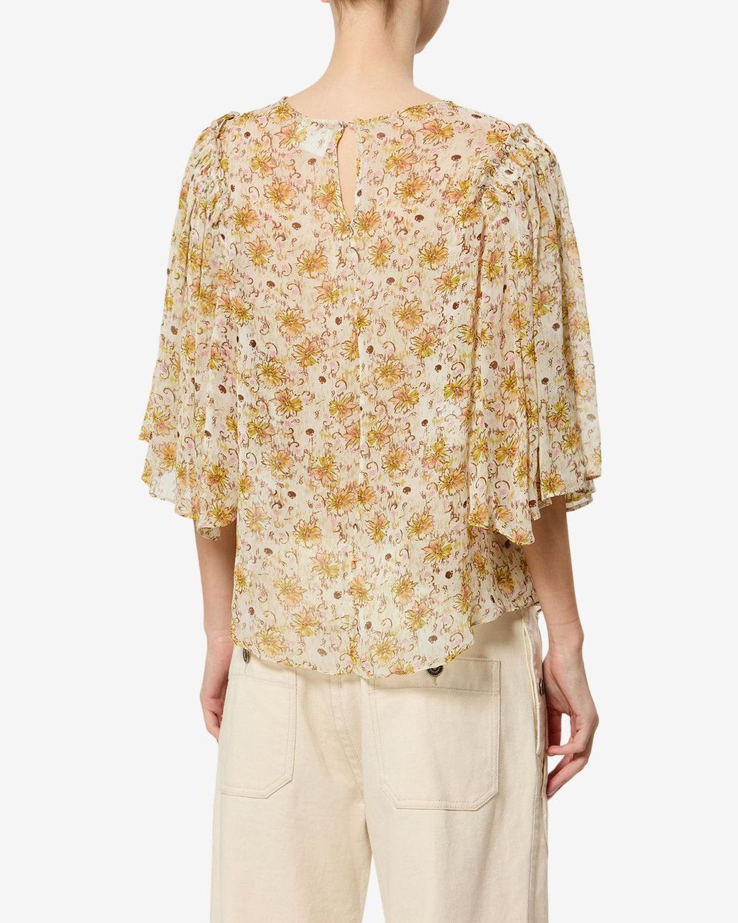 Isabel Marant White Floma Top