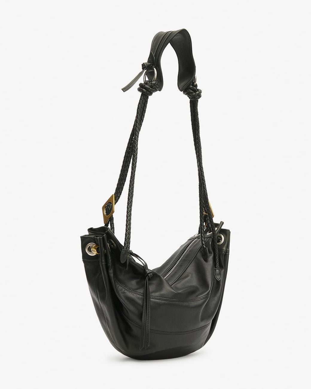 Isabel Marant Black Maia Medium Shoulder Bag