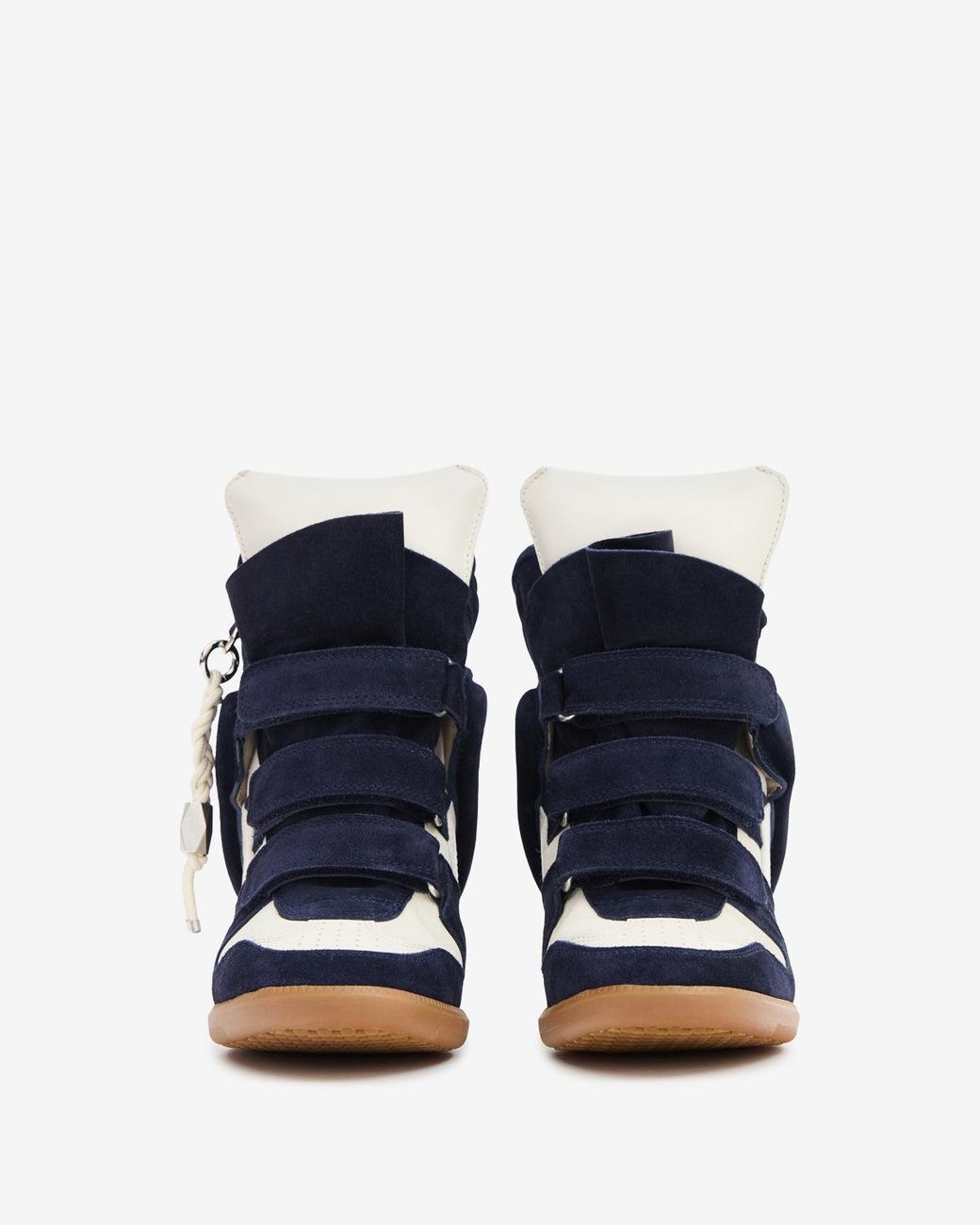 Isabel Marant Blue Bekett Ring Sneakers