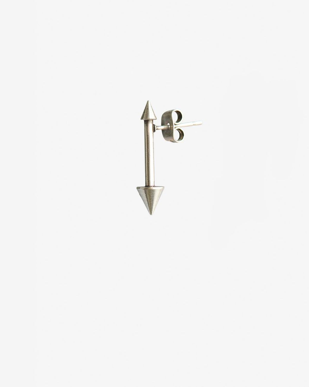 Isabel Marant Brown Arrow Earring for men
