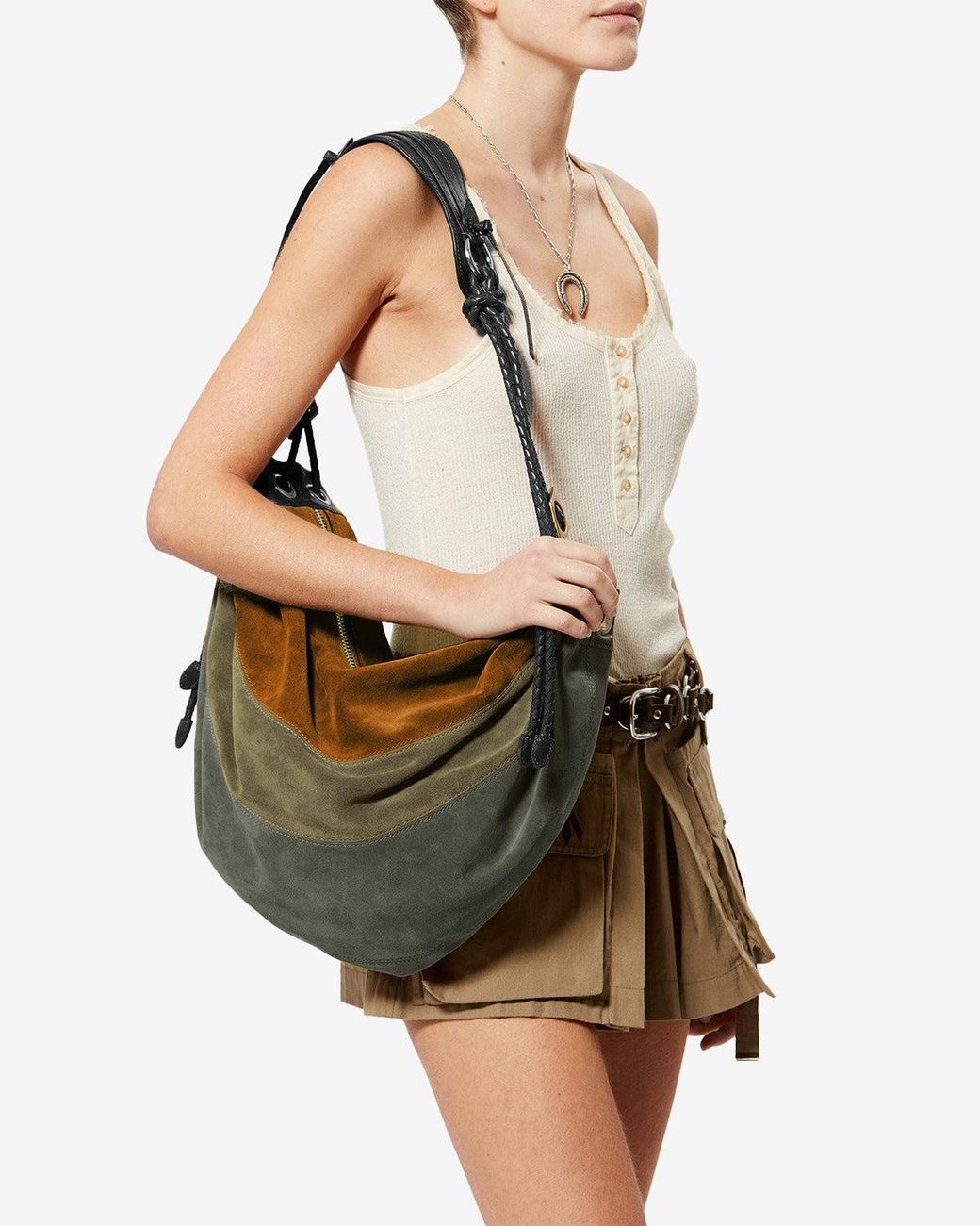 Isabel Marant Gray Maia Large Bag