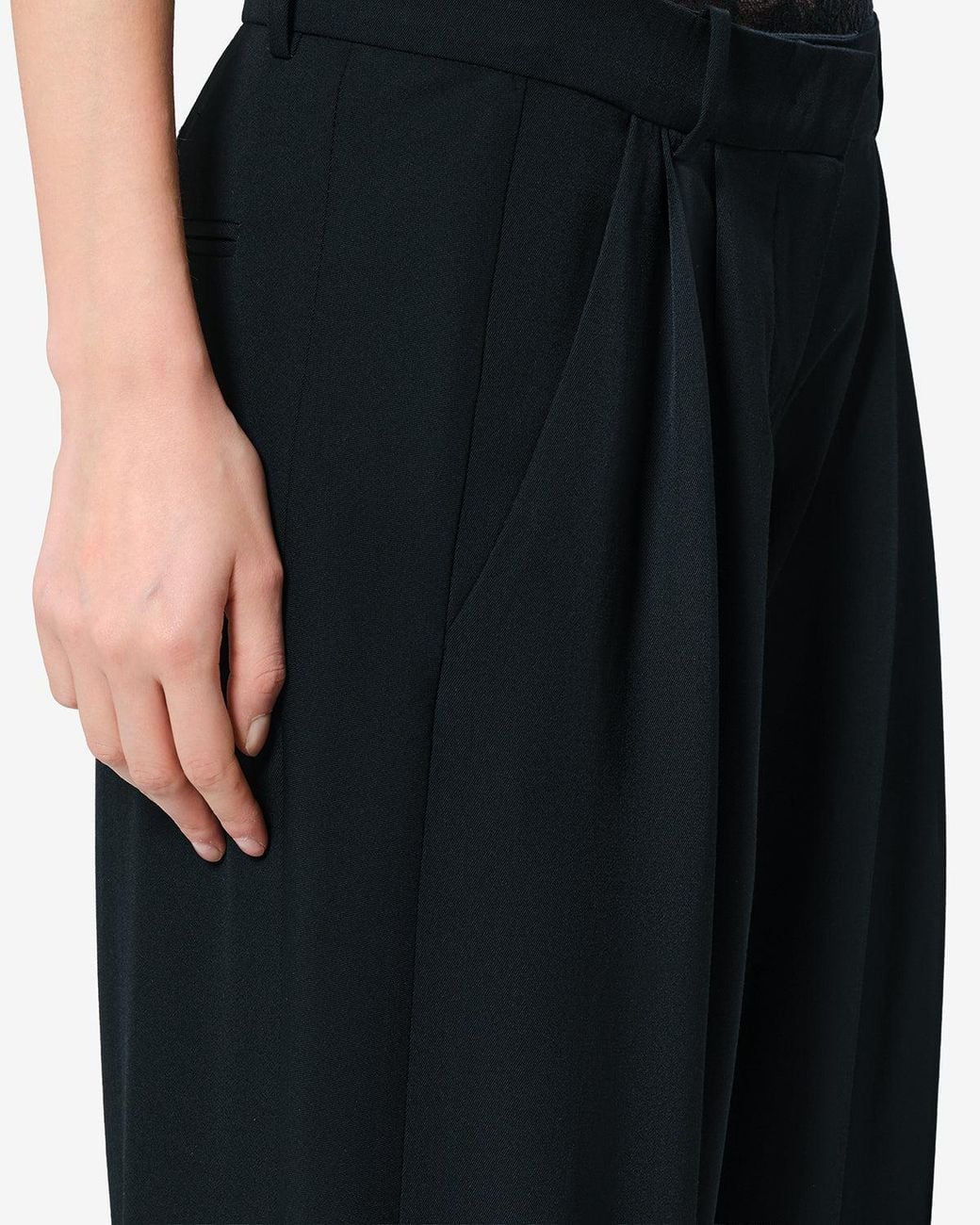 Isabel Marant Blue Lyda Wool Pants
