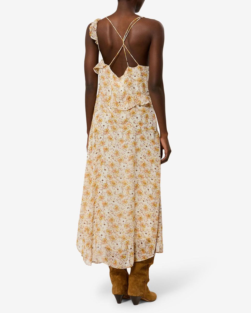 Isabel Marant White Luxie Dress