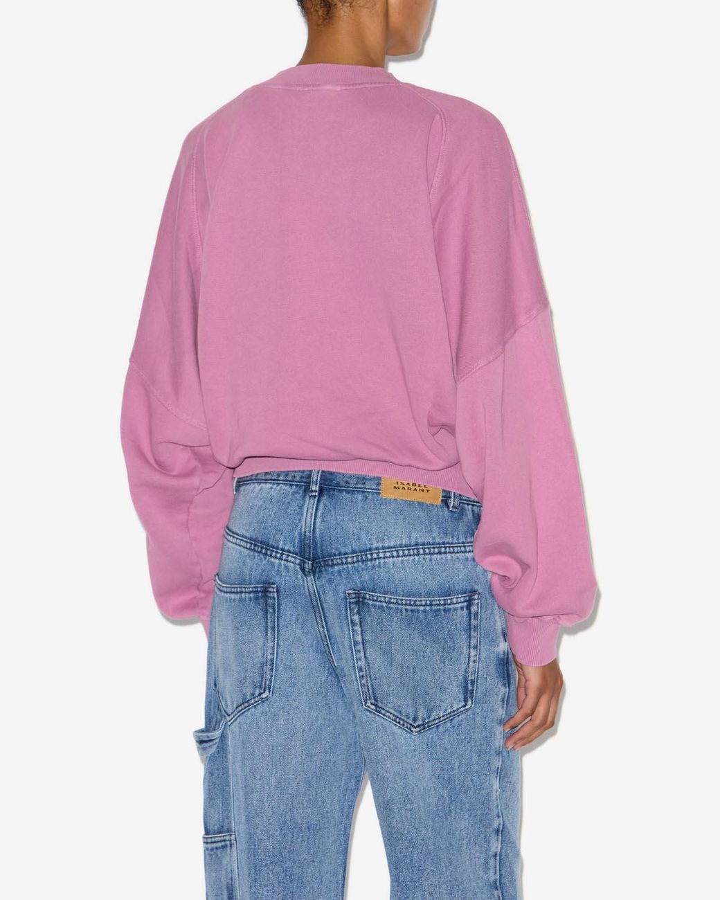 Isabel Marant Shanice Sweatshirt in Pink | Lyst UK
