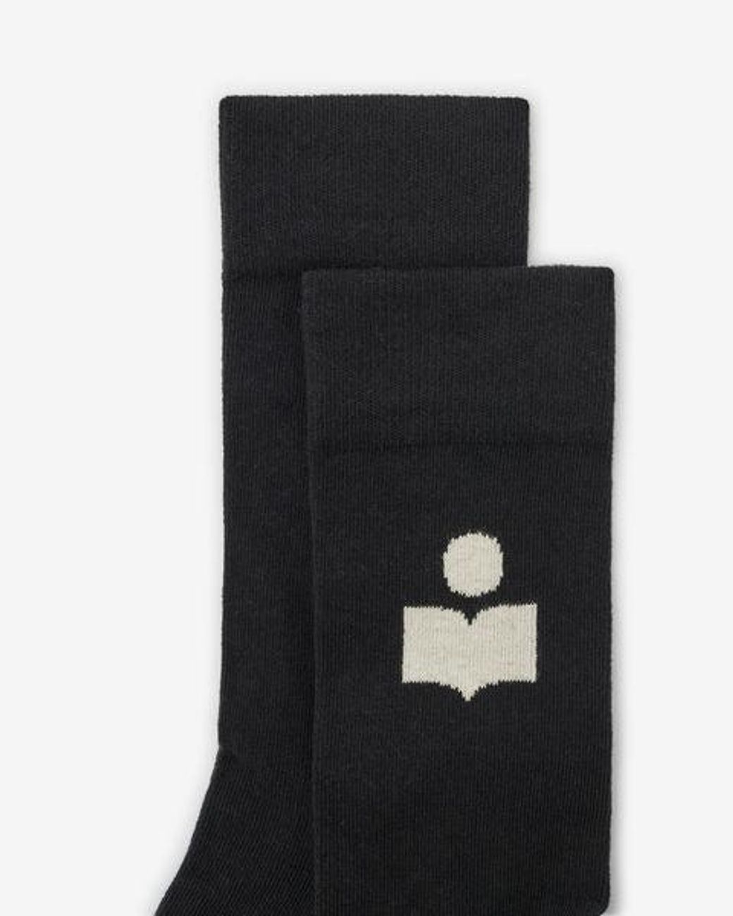 Isabel Marant Black Siloki Socks for men
