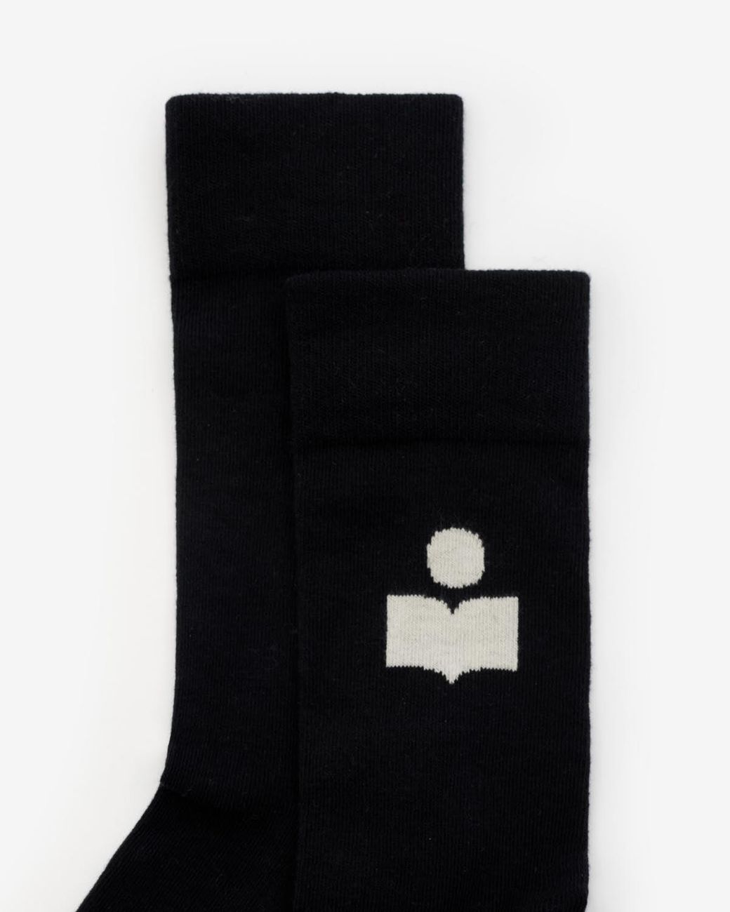 Isabel Marant Black Siloki Socks for men
