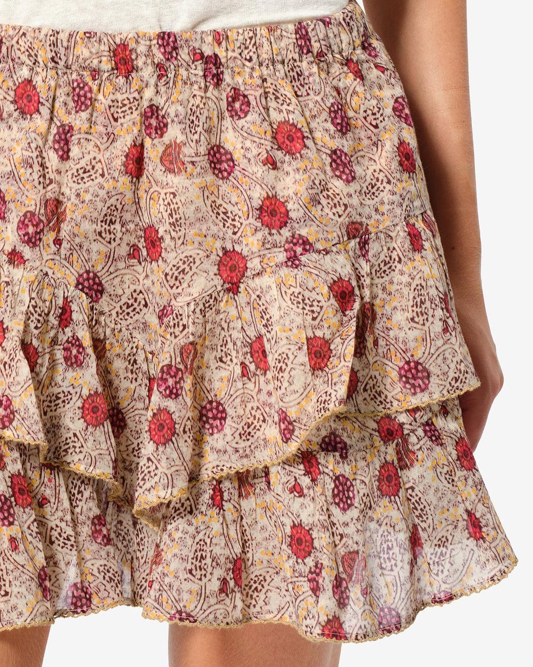 Isabel Marant White Jocadia Shorts